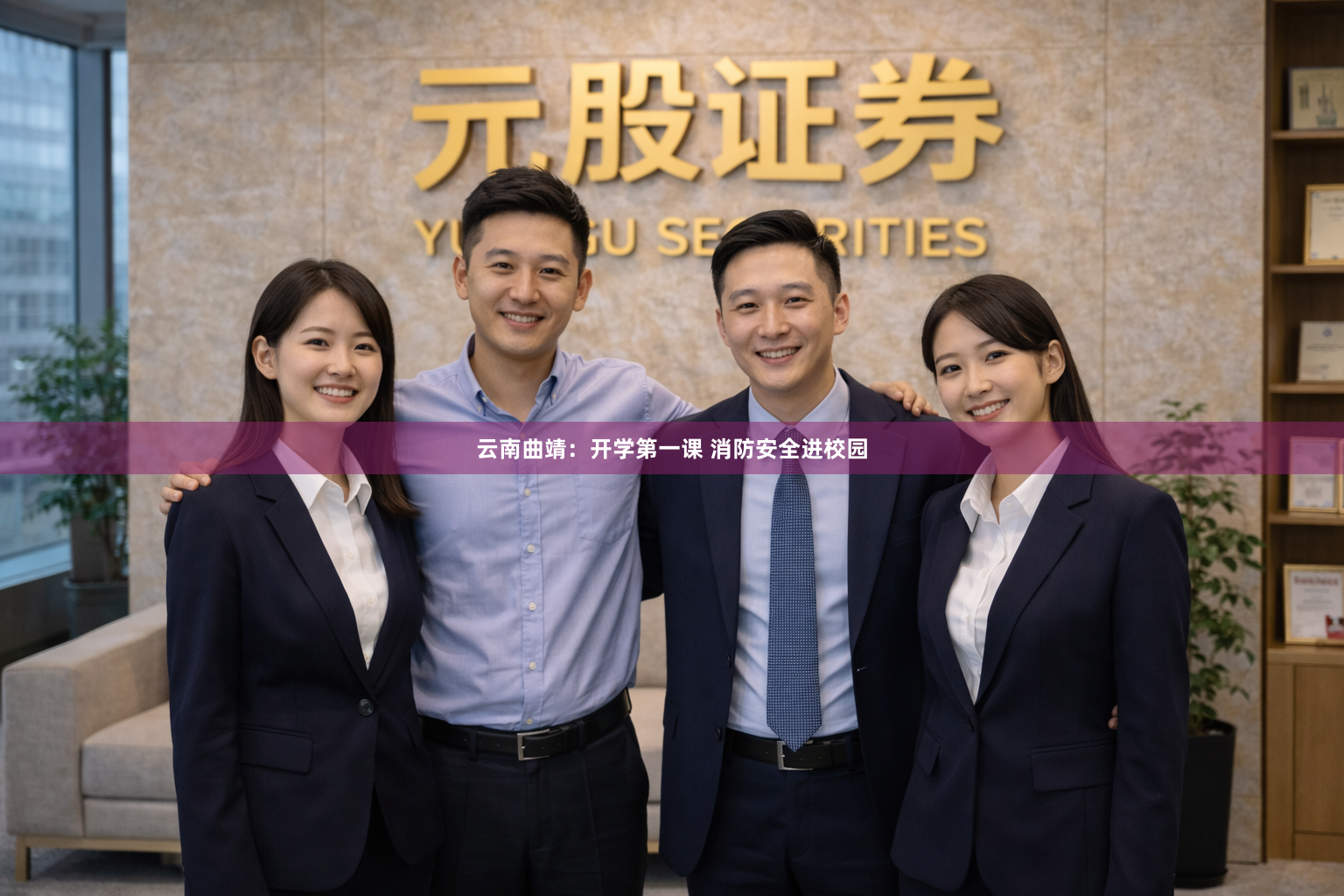 云南曲靖：开学第一课 消防安全进校园