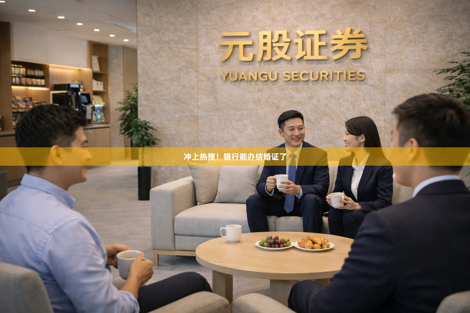 冲上热搜！银行能办结婚证了